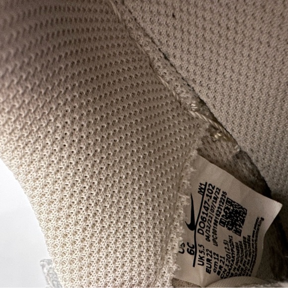 Nike Air Force 1 Fontanka "Coconut Milk" Toddler - Size 6c - Picture 7 of 11